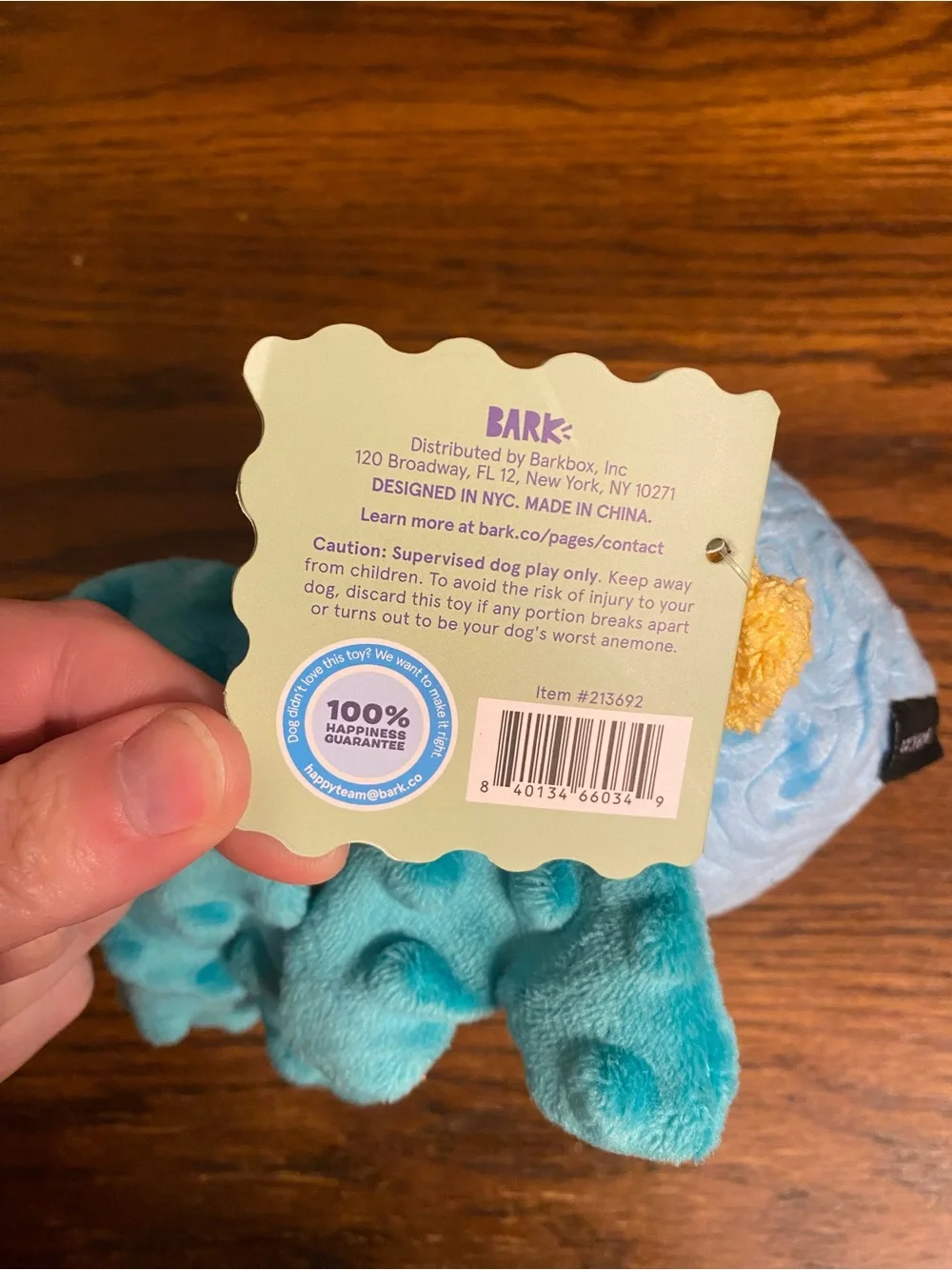 Barkbox keep your